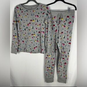 Hatley x Indigo Christmas/Holiday/Winter Themed Pajamas Women’s Small